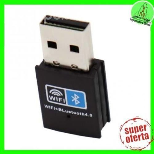 Adaptador Antena Wifi y Bluetooth 600 Mbs