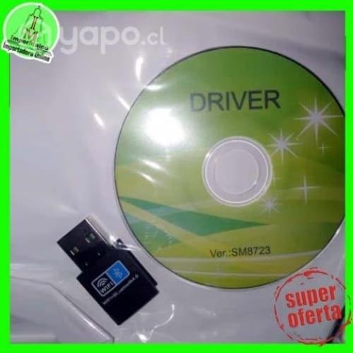 Adaptador Antena Wifi y Bluetooth 600 Mbs