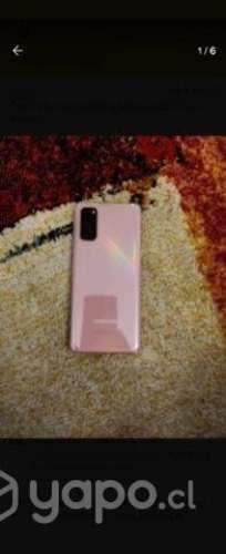 Samsung Galaxy S20 color rosado