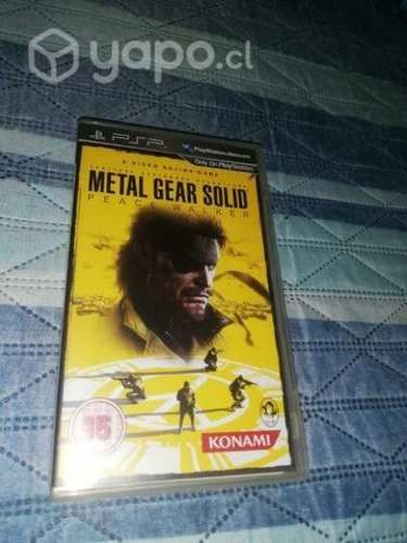 Metal gear psp peace walker original