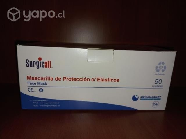 Mascarilla de protección 50 unidades