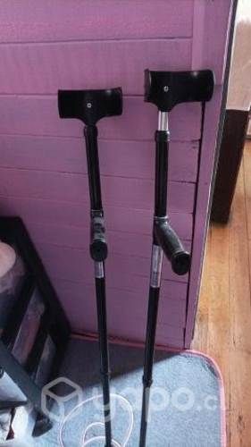 Bota ortopedica + muletas