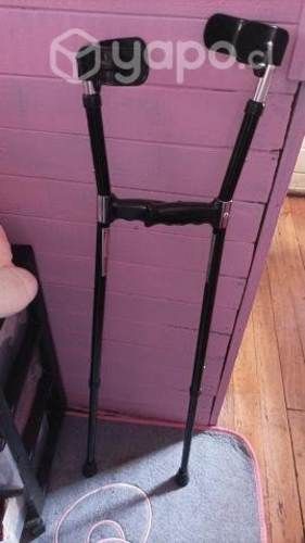 Bota ortopedica + muletas