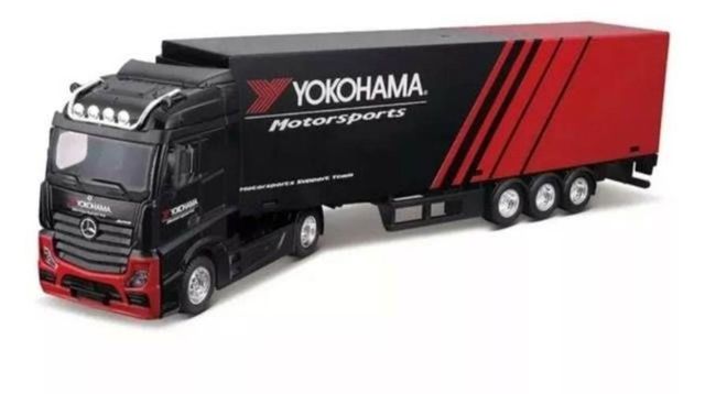 Camión Mercedes Actros con acoplado escala 1:43