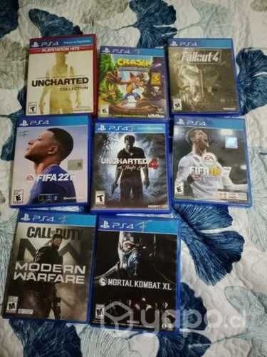 Juegos de PS4 casi nuevos