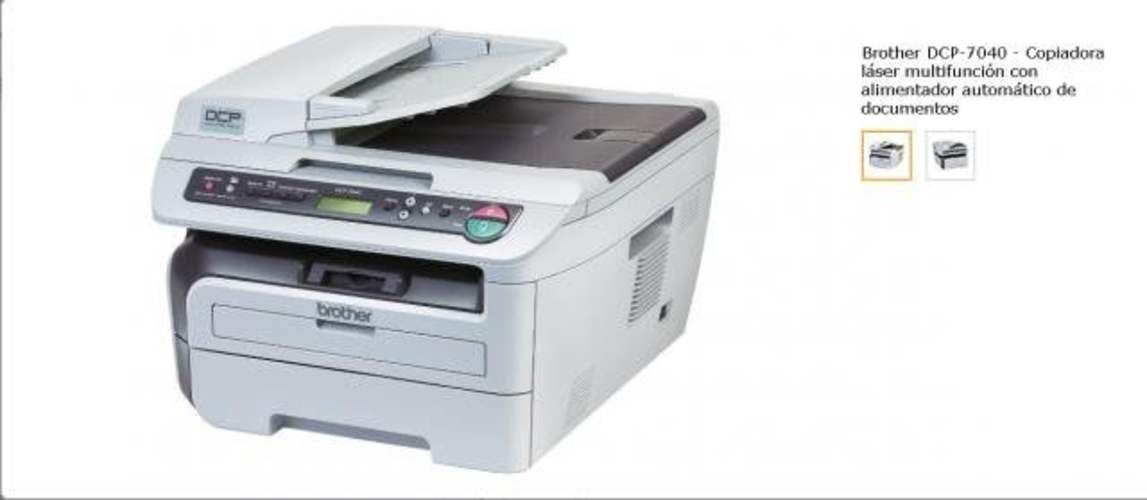 Impresora brother DCP-7040 + 3 toner originales
