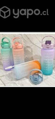 BOTELLA MOTIVADORA tus dos litros de agua al día