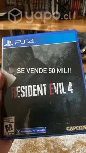Resident evil 4 remake ps4 fisico