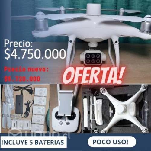 Phantom 4 multiespectral precio conversable