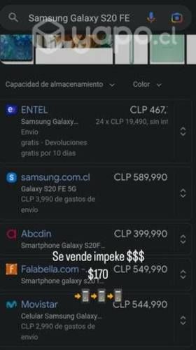 Samsung S20 FE 128gb