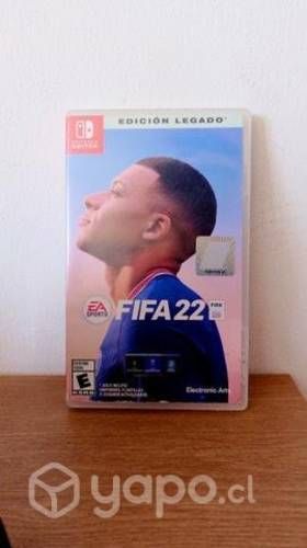 FIFA 22 edición legado para nintendo es nuevo