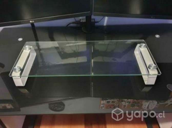 Base monitor de vidrio
