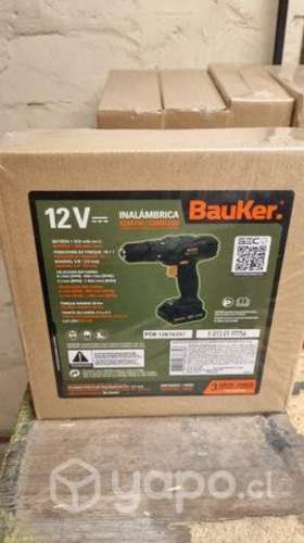 Taladro inalambrico Bauker 12 Volt