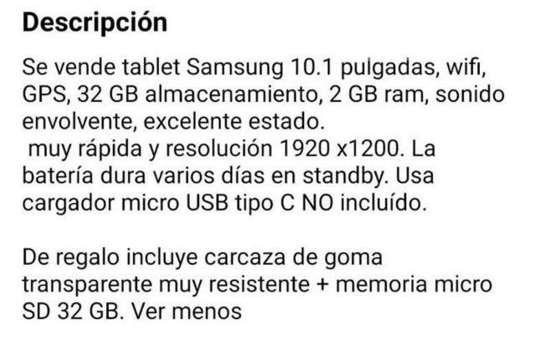 Samsung Galaxy TabA SM-T510