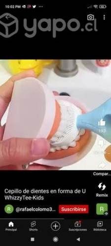Cepillo dental para niños