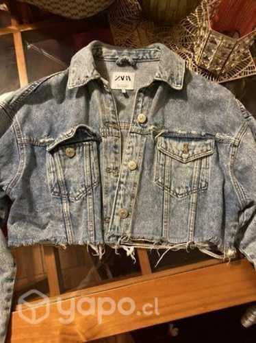 Chaqueta de jeans zara