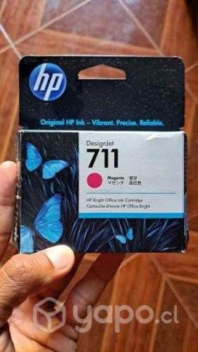 Cartucho De Tinta Hp DesignJet 711. Color Magneta