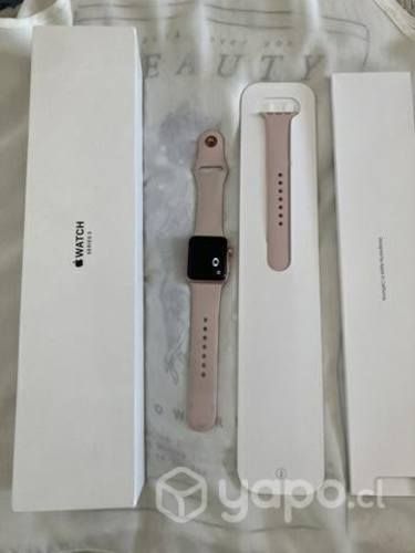 Apple Watch serie 3 38mm Gold Pink Stand Band GPS