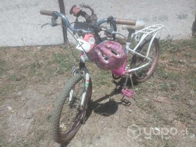 Bicicleta Bianchi edición Barbie aro 20