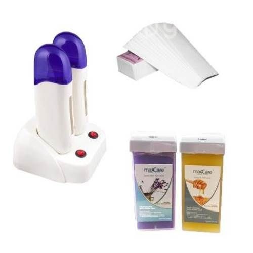 Kit Depilación: Doble Roll On + Cera+ Paquete De B