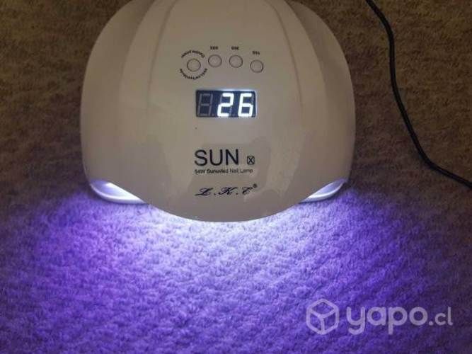 Secador Uñas Uv Led Lampara Manicure Profesional