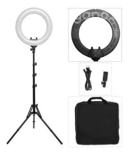 Aro De Luz Profesional Led 51 Cm + Tripode + Mochi