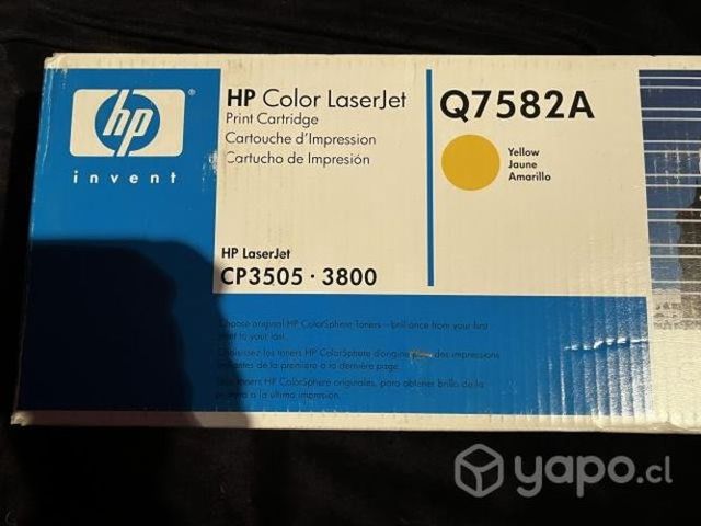 Toner hp q7582a yellow