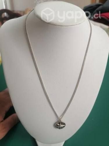 Collar hombre plata 925