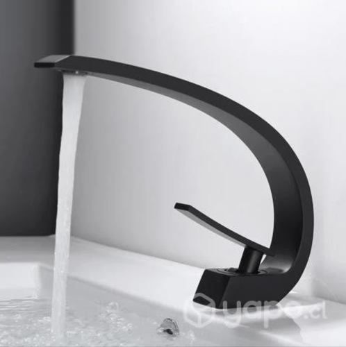 Llave Monomando Lavamanos Latón Macizo