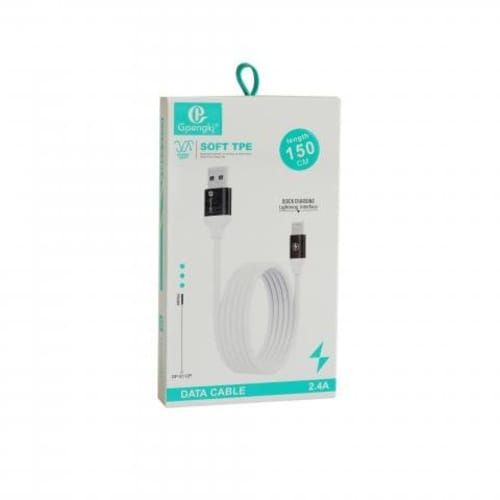 Batería recargable + cable USB tipo lightning