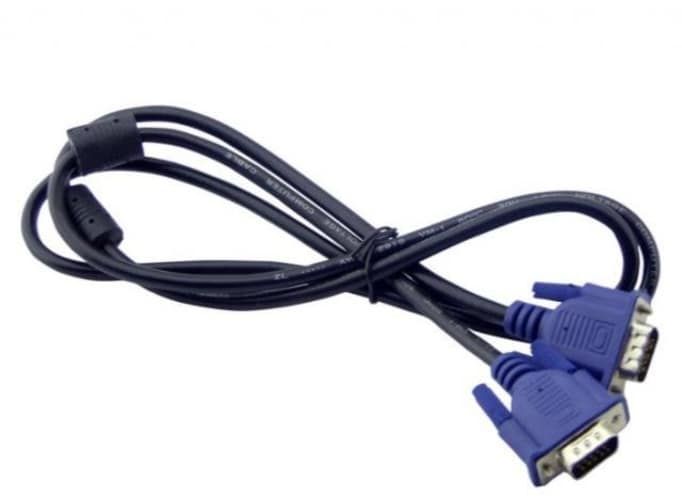Cable VGA 1,5 Metros, Doble Filtro