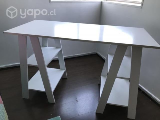 Escritorio melamina blanco