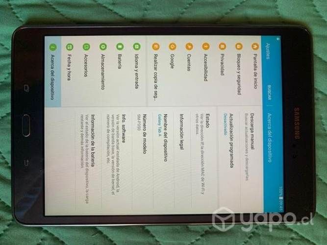 Tablet Samsung galaxy Tab A