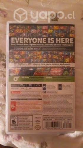 Nintendo Switch Super Smash Bros Ultimate