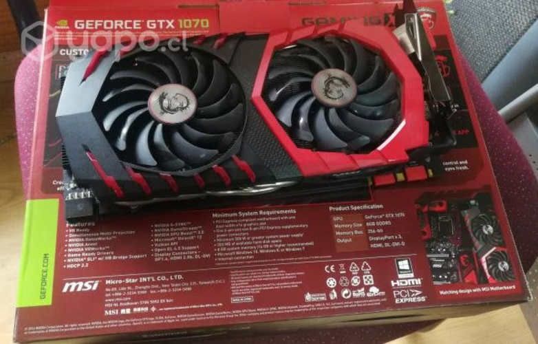 GeForce GTX 1070 GAMING X 8G