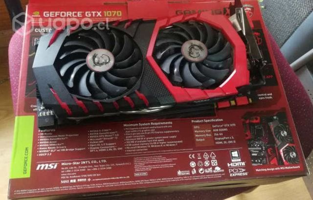 GeForce GTX 1070 GAMING X 8G