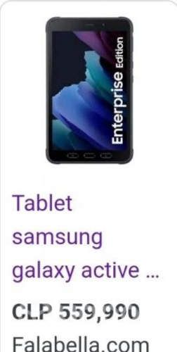 Tablet samsung tab active3