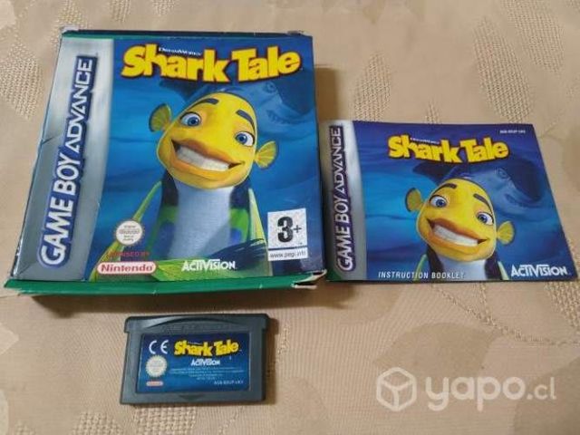 J79: juego gba con caja: shark tale