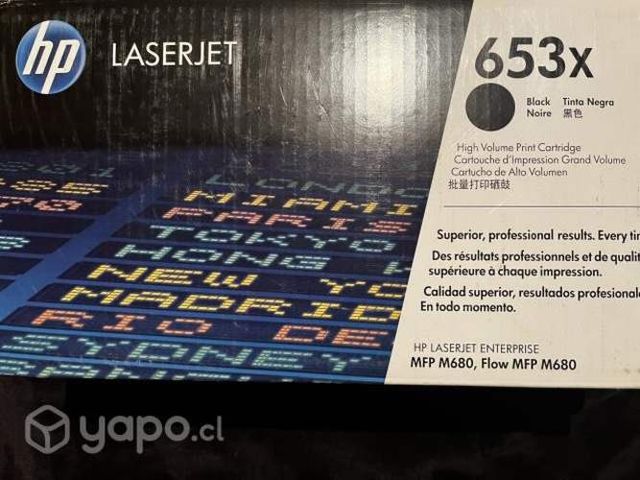 Toner hp 653xl cf320x negro