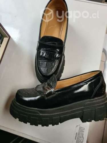 Mocasines cuero legítimo