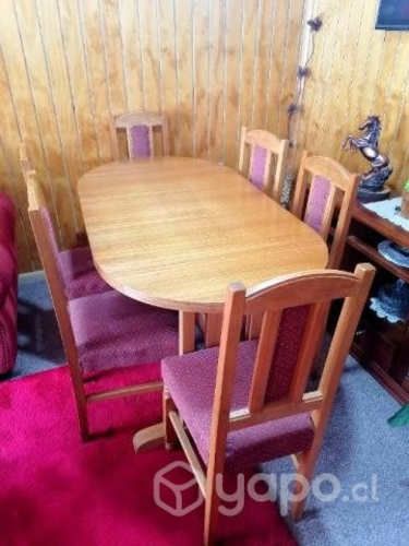 Juego Comedor 6 sillas