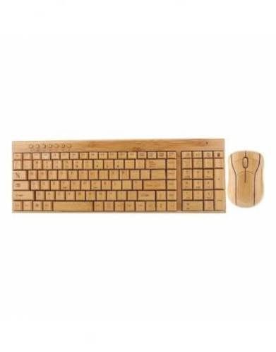 Combo Teclado Mouse Inalámbrico Ecológico Ultrafin