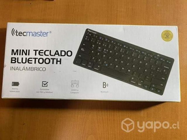 Teclado inalámbrico para IOS, Windows y android