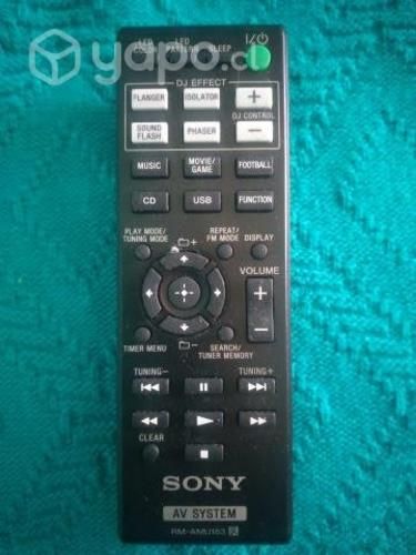 Sony control remoto rm-amu163