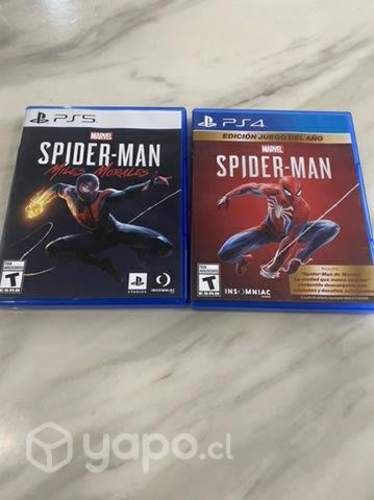 Dos juegos de spiderma