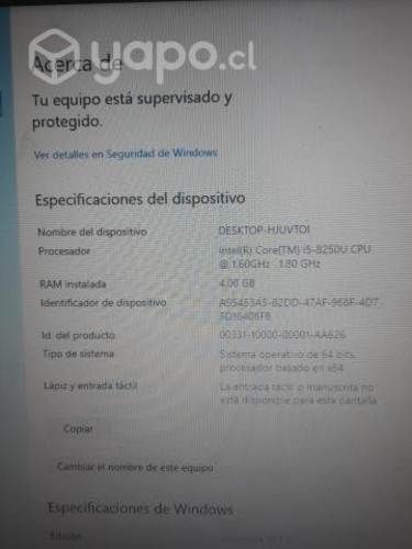 Computador de marca lenovo