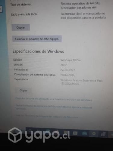 Computador de marca lenovo