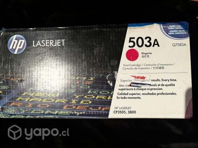 Toner hp 503a magenta q7583a