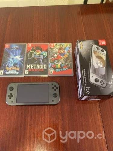 Nintendo switch lite + 3 juegos