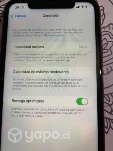 Iphone 11 con detalle